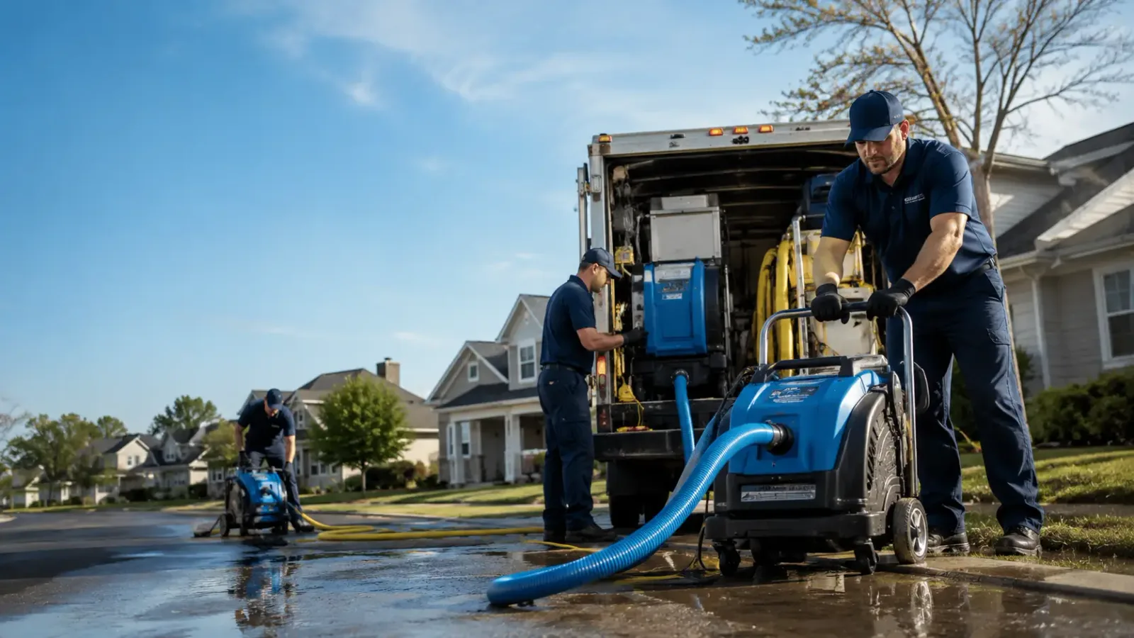 Flood Damage Cleanup in Bannock, OH